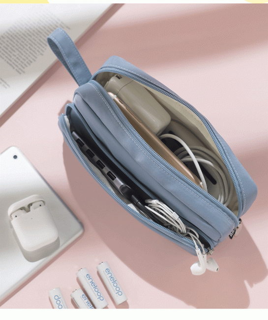 Пенал для канцелярских принадлежностей на 2 отделения, с внутренним подкладом, Магистр, черный, синий/ TM00510 Пенал для канцелярских принадлежностей на 2 отделения, с внутренним подкладом, Магистр, черный, синий/ TM00510