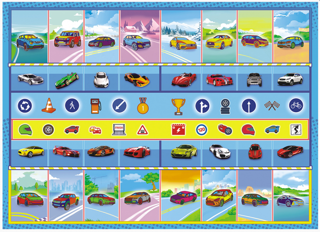 Раскраска с наклейками (А5) РНМ-562