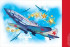 НАКЛЕЙКА "САМОЛЕТ" 87.415