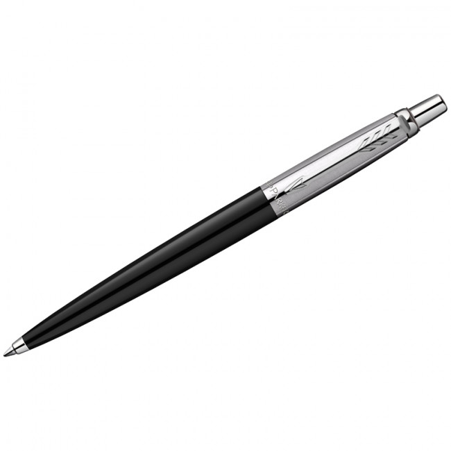 Ручка шариковая 1,0мм синяя "Jotter Originals Black Chrome CT" кнопочн., Parker Ручка шариковая 1,0мм синяя "Jotter Originals Black Chrome CT" кнопочн., Parker