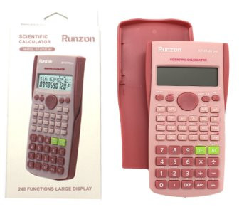 Калькулятор  CX-90 Инженерный, 12 разр, 15.5х8х1см розовый, с крышкой, в к/кор RZ-82MS (1/120)