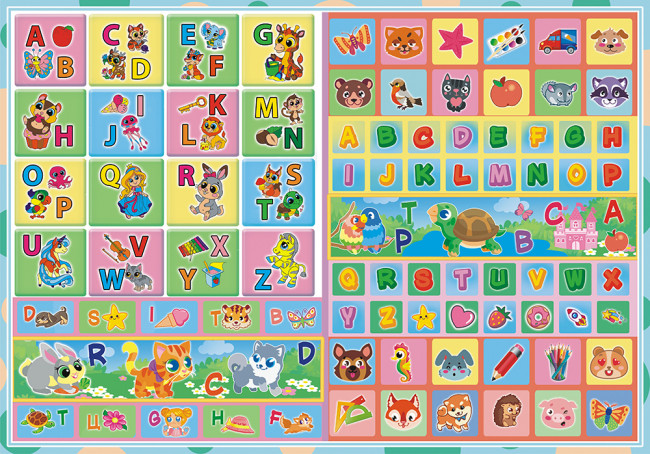 Раскраска с наклейками (А4) РН-1148