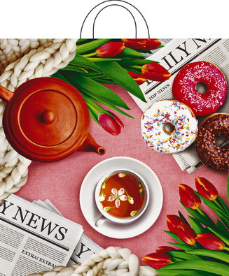 Пакет ПВД петлевой (40*42) 45 мкм "Пуэр" (25)