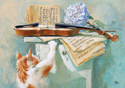 Пазл 1000 элемент "Любопытство" ФРЕЯ