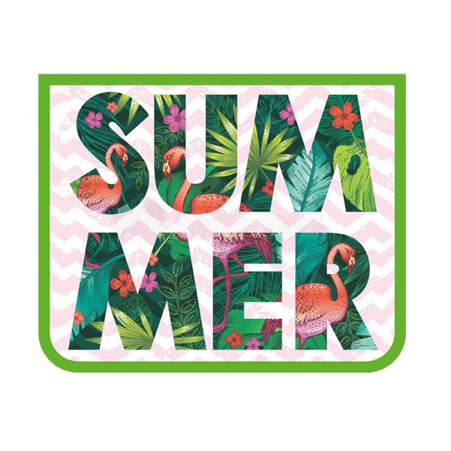 Папка для тетрадей А5 молния сверху 230/190/50 "Каникулы" 2021г,  Пчёлка/ПМ-А5-22 (50)