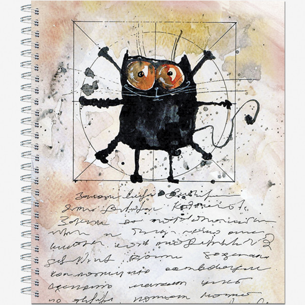 Тетрадь общ.,170х203, 96л., гребень, "Акварельные Котики", 4+0+уф, 4 диз (20) Тетрадь общ.,170х203, 96л., гребень, "Акварельные Котики", 4+0+уф, 4 диз (20)