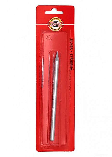 Карандаш серебряный, заточенный, бездревесный, Progresso Hardtmuth Koh-I-Noor/8750039002BL