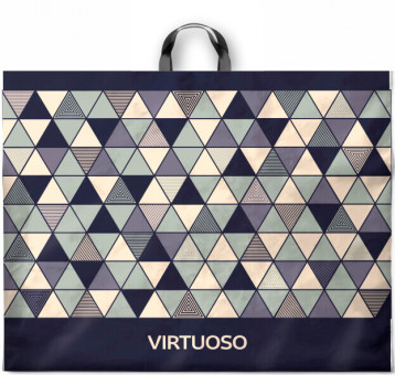 Пакет 71*55 ПВД "Виртуоз" с петлевой ручкой (25/500) Пакет 71*55 ПВД "Виртуоз" с петлевой ручкой (25/500)