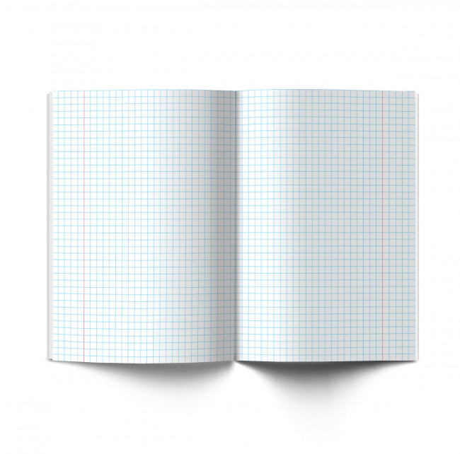 Тетрадь 96 клетка "Техно" скрепка, Светоч (5)