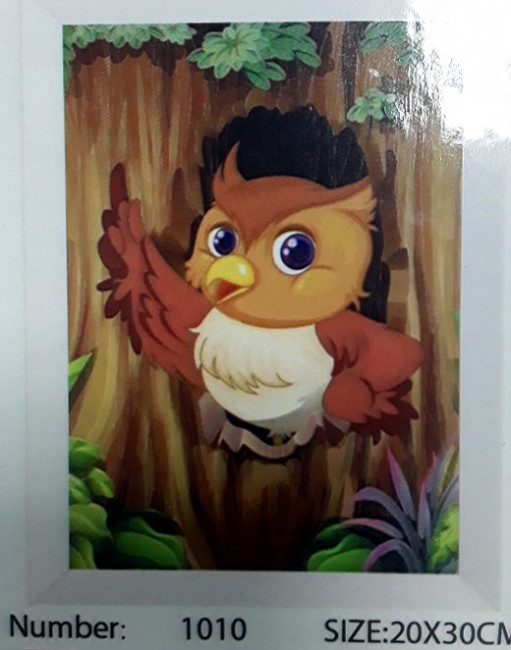 Алмазная мозаика: 50*40 см, сложность 4*; 5D эффект объёмного рисунка; прис.имитация рамы; состав: акрил/ круглые стразы, стилус, лоток, МС-5403-1010