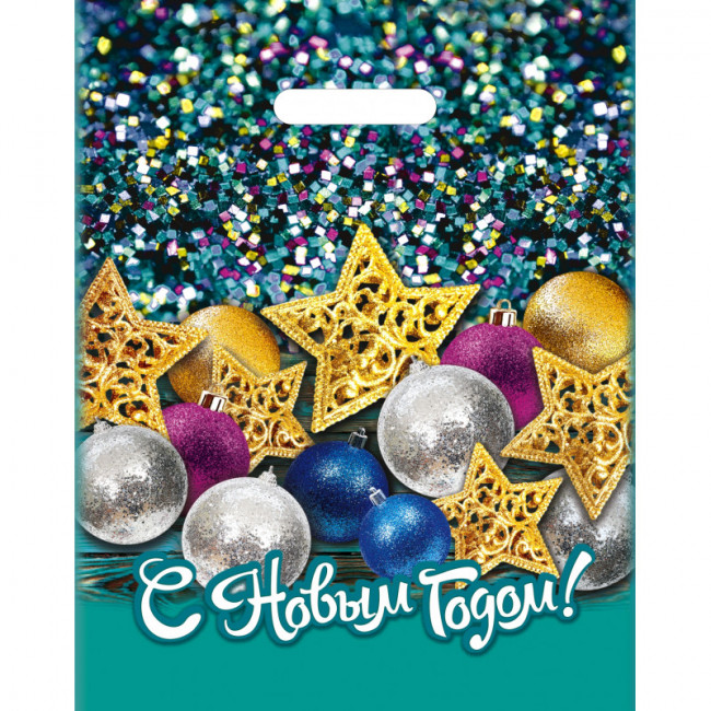 Пакет ПВД НГ (31*40) 60 мкм "Стеклярус" вырубная ручка, (50) Пакет ПВД НГ (31*40) 60 мкм "Стеклярус" вырубная ручка, (50)