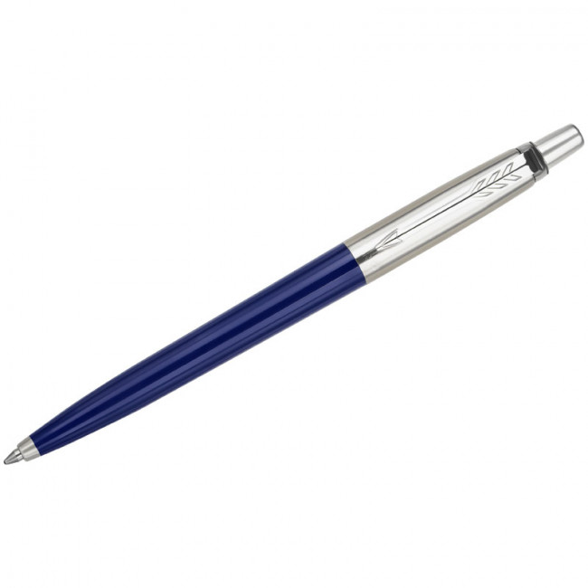 Ручка шариковая 1,0мм синяя "Jotter Originals Navy Blue Chrome CT" кнопочн., Parker
