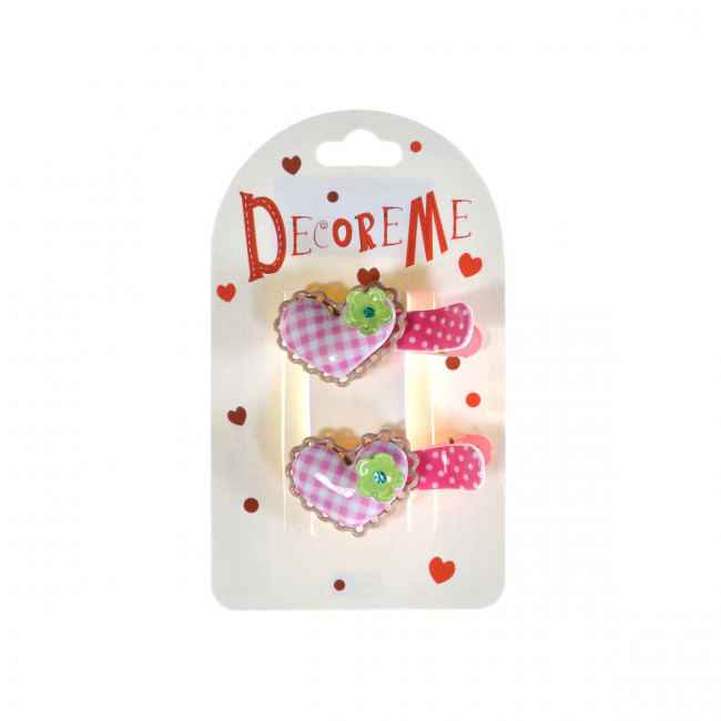 Набор заколок 3,5см для волос, 2шт, BV/2-719/12 (10)