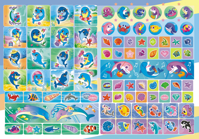 Раскраска с наклейками (А4) РН-1149 Раскраска с наклейками (А4) РН-1149