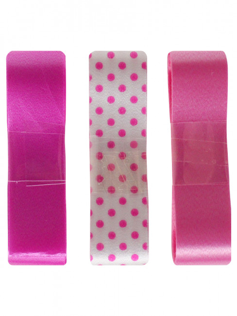 Набор декоративных лент 13х9,5см для оформления подарков, розовые оттенки, MILAND/БЛ-0394 Набор декоративных лент 13х9,5см для оформления подарков, розовые оттенки, MILAND/БЛ-0394