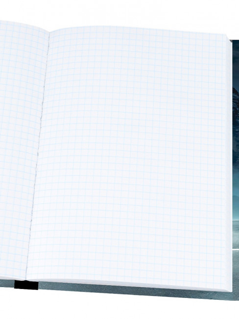 Записная книжка А5 160л клетка "Авто в ночи", 7БЦ, сшивка, Проф-Пресс/160-1694 (12)