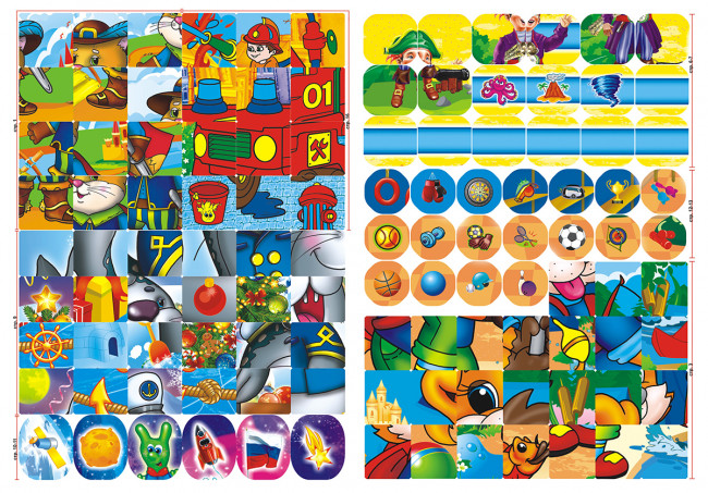 Раскраска с наклейками (А4) Развлекайка ТНЗ-003