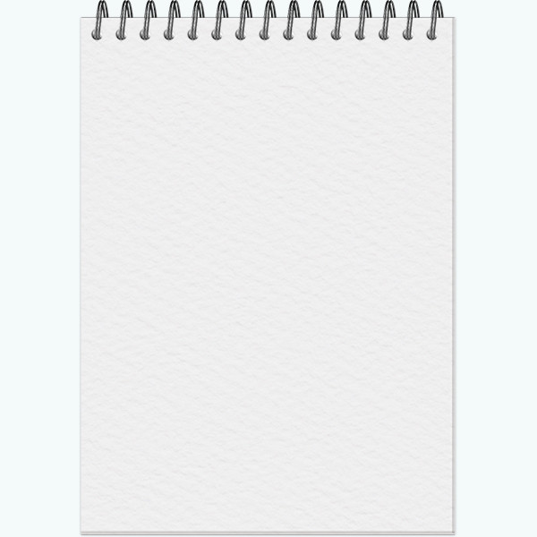 Блокнот А5 20л SKETCHBOOK classic fornat AQUARELLE LUX, на гребне, Полином/3076 (20)