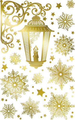 Набор наклеек для декор. Интерьера рн4м-39