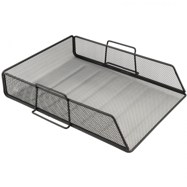 Лоток горизионтальный 80x280x340мм метал, черный, AXENT Лоток горизионтальный 80x280x340мм метал, черный, AXENT