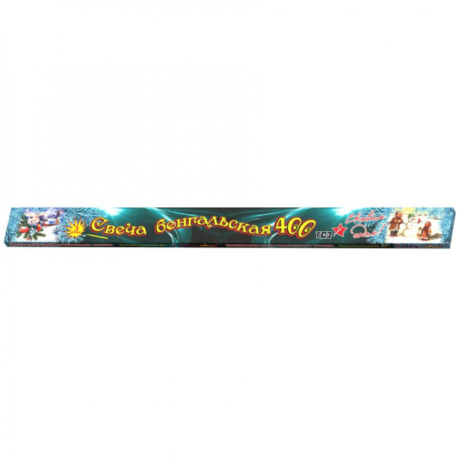 Свеча Бенгальская 180с 40см, 3 шт./уп, Микрос