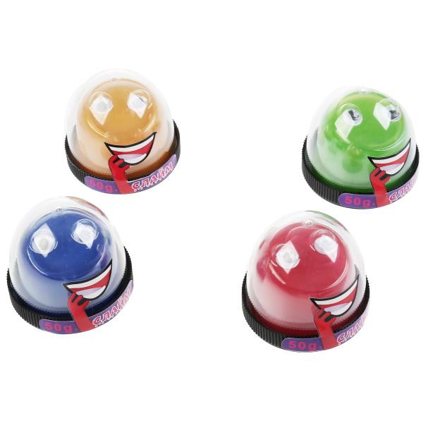 Игрушка слайм "Играем вместе": с глазами, цвет в ассорт. в пласт. в дисплее уп-12шт в кор.12уп