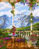 Набор для творчества "Рисование по номерам". A115 Свидание в Альпах 40*50 Набор для творчества "Рисование по номерам". A115 Свидание в Альпах 40*50