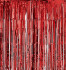Занавес Дождик фольга красный 1х2 м ч44095