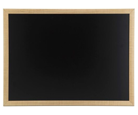 Доска для письма мелками CZ-303  600х900мм, рамка светлое дерево (1/12)