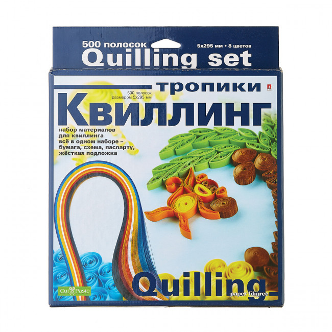 Набор для квиллинга "Тропики", BV/2-071/7