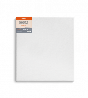 Холст 50х60см на подрамнике, 100% хлопок. 380г/м2, Pinax/20.5060
