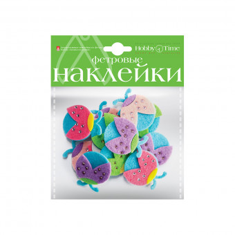 Наклейки из фетра "Божьи коровки", 2 вида, №6, BV/2-093/06 Наклейки из фетра "Божьи коровки", 2 вида, №6, BV/2-093/06