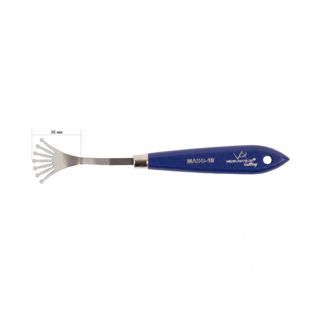 Мастихин 35мм "Веерный" художественный, Gallery VISTA-ARTISTA/MASG-10