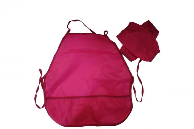 Набор фартук+нарукавники, малиновый, Profit/ФН-9532