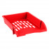 Лоток L 255мм для бумаг, горизонтальный "Лидер", красный, СТАММ/ЛТГ-30467 (6)
