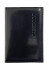 Обложка на паспорт WENZER OFFiCE, Passport ср гладкий, черный, эко кожа
