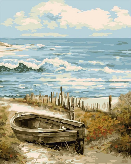 Набор для творчества "Рисование по номерам". A148 Песчаный берег 40*50 Набор для творчества "Рисование по номерам". A148 Песчаный берег 40*50