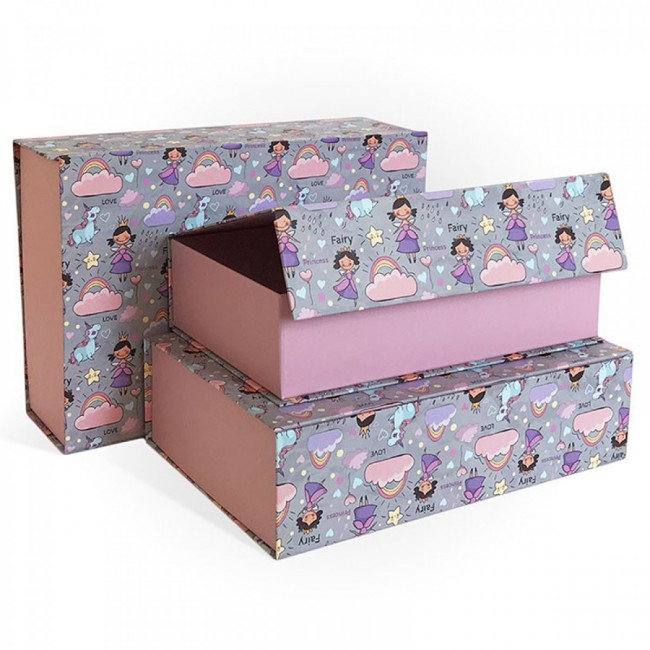 Коробка 27*19*8см подарочная прямоугольная "Моя принцесса" на магните, MAYLOTT/Д10303П.021.1