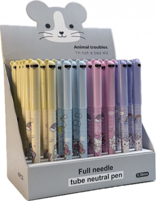 Ручка гелевая Магистр "Медвежонок" со стираемыми чернилами, MAG-2209954 (40)