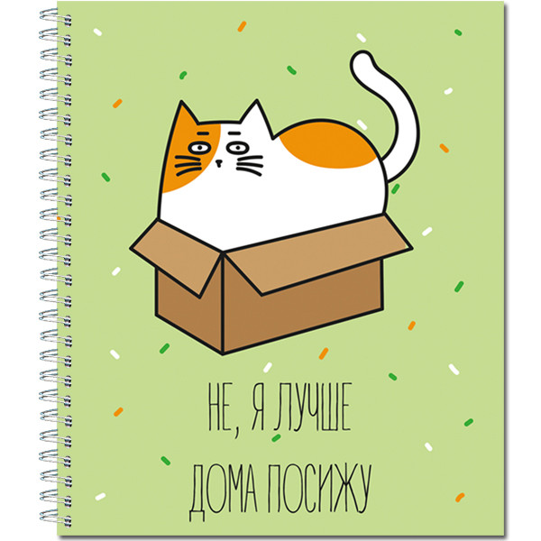Тетрадь общ.,170х203, 48л., гребень, "Котаны", 4+0+уф, 4 диз (30) Тетрадь общ.,170х203, 48л., гребень, "Котаны", 4+0+уф, 4 диз (30)