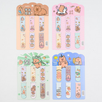 Закладка 6х2см магнитная для книг "Капибара", 6шт, MAYLOTT/7135 (12) Закладка 6х2см магнитная для книг "Капибара", 6шт, MAYLOTT/7135 (12)