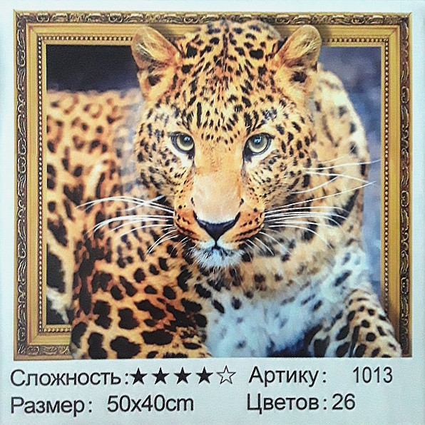 Алмазная мозаика: 50*40 см, сложность 4*; 5D эффект объёмного рисунка; прис.имитация рамы; состав: акрил/ круглые стразы, стилус, лоток, МС-5403-1013