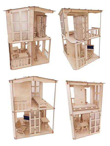 Конструктор "Кукольный домик "Фантазия"