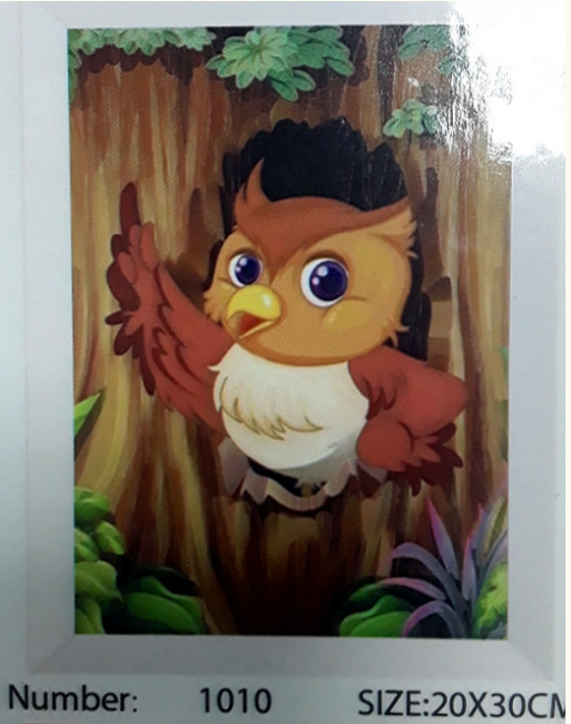 Алмазная мозаика: 30*20 см; состав: акриловые круглые стразы, стилус, лоток, желеобразный клей, металл. крепеж для подвешивания, пинцет,МС-5409-1010