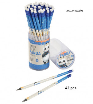 Карандаш 3мм НВ чернографитовый "Kids Color. Панда с зонтом", BV/21-0072/02 (42)