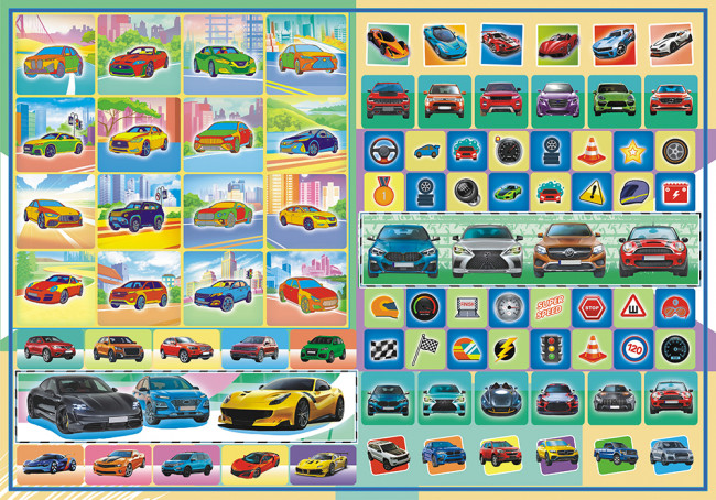 Раскраска с наклейками (А4) РН-1152 Раскраска с наклейками (А4) РН-1152