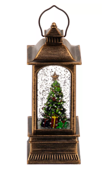 Фонарь 13,3 х 13.0 х26,2см новогодний 'Ёлка' музыкальный, светящийся, Фонарь 13,3 х 13.0 х26,2см новогодний 'Ёлка' музыкальный, светящийся,