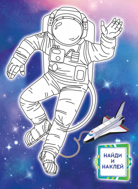 Раскраска с наклейками (А4) РН-1271