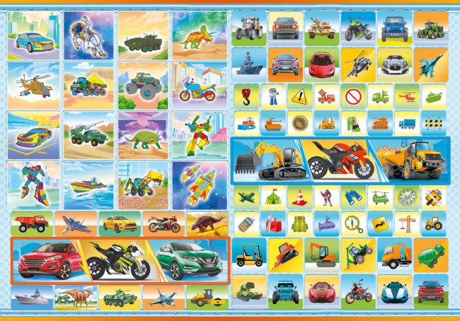 Раскраска с наклейками (А4) РН-1271