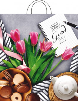 Пакет ПНД петлевой (38*42) 40 мкм "Завтрак" (25) Пакет ПНД петлевой (38*42) 40 мкм "Завтрак" (25)